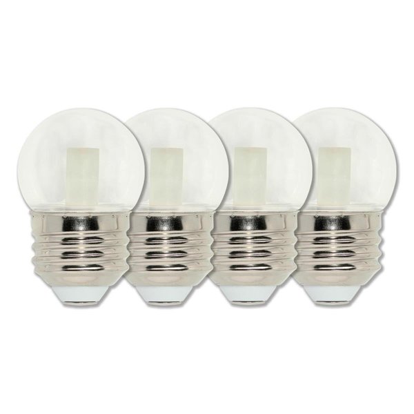 Westinghouse Bulb LED 1W 120V S11 Specia-Lighty 2700K Clear E26 Medium Base, 4PK 4511320